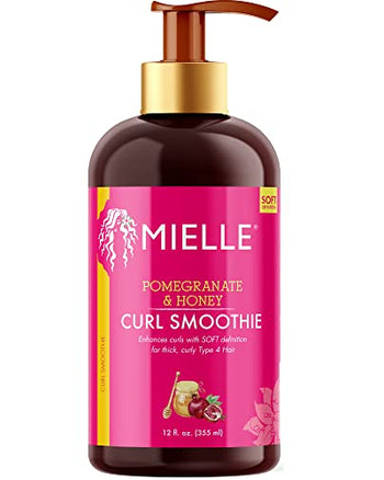 Mielle Organics Pomegranate & Honey Curl Smoothie, 12 Ounce (355 ml) (Pack of 1)