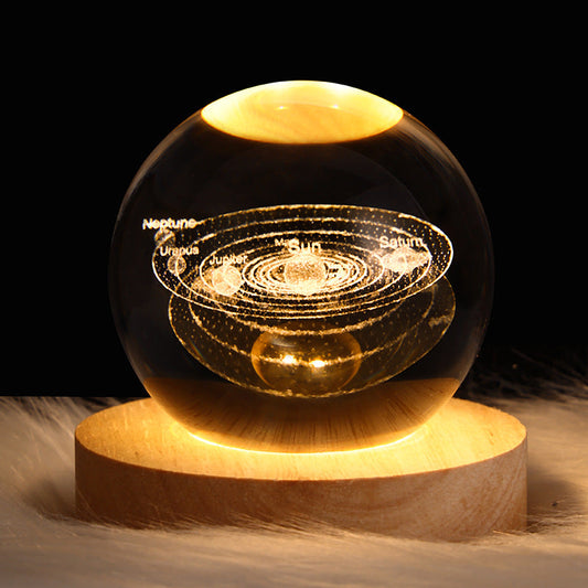 (🔥Hot Selling) 3D Planet Crystal Ball🪐